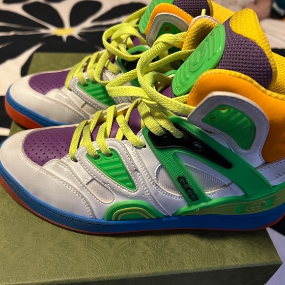 Gucci Shoes Gucci Basketball Sneakers Poshmark
